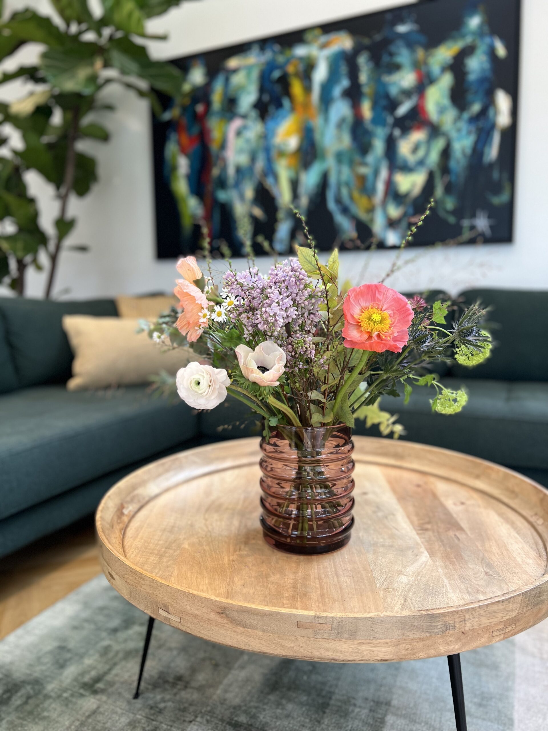 Blomsterabonnement - Happyflower-dk