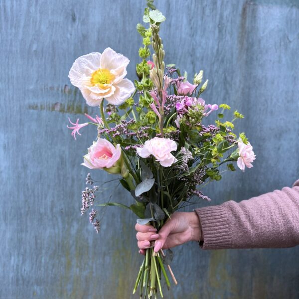 Lyserød buket - Send blomster - Happyflower-dk