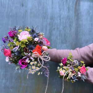Mor og barn buket multifarvet - Send blomster - Happyflower-dkMor og barn buket multifarvet - Send blomster - Happyflower-dk