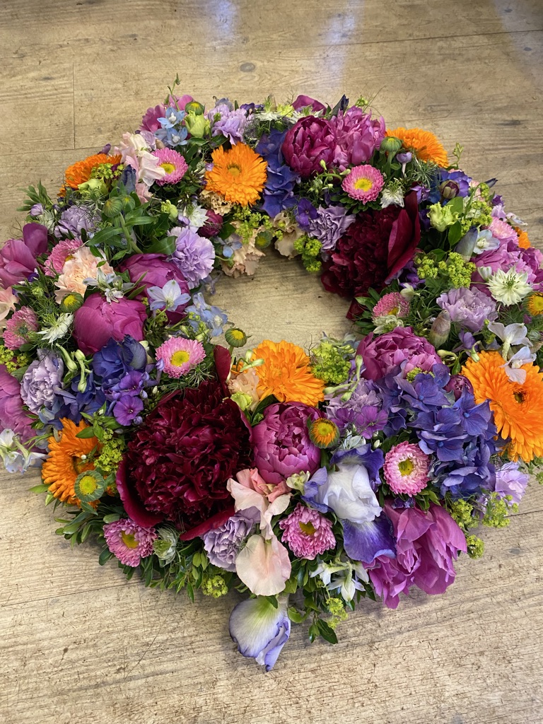 Blomster krans - Happyflower-dk