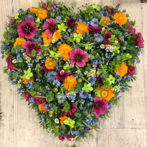 Blomster hjerte - Happyflower-dk
