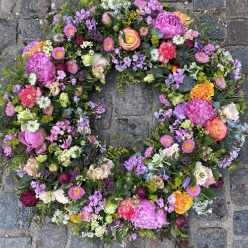 Blomster til begravelse - Happyflower-dk