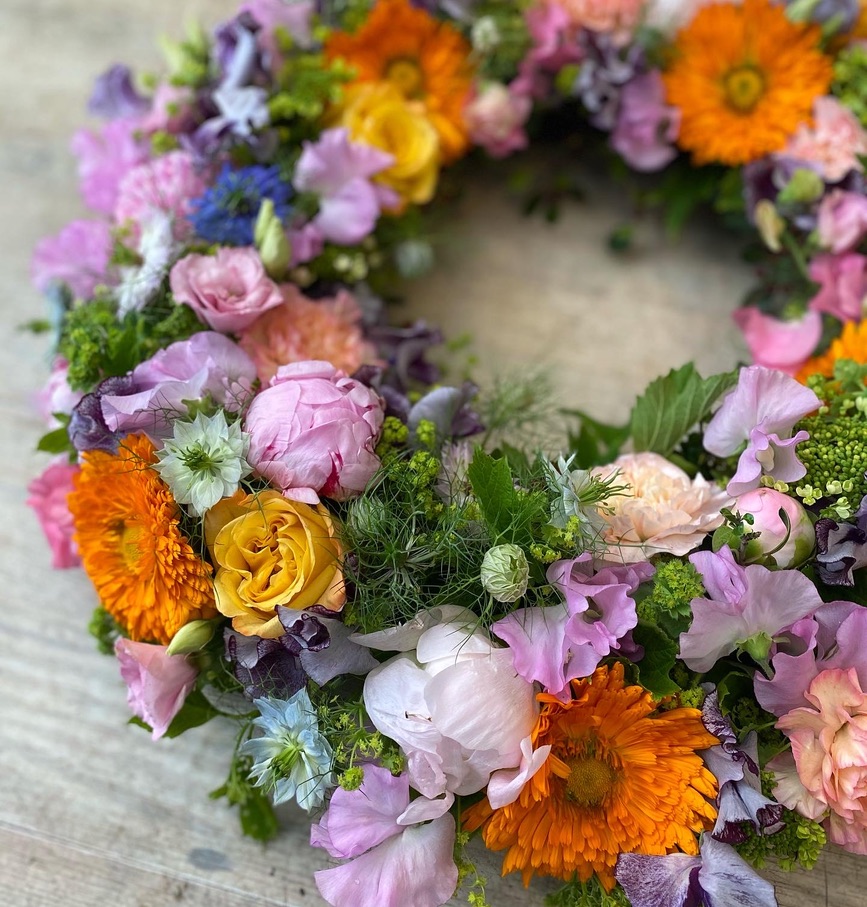 Blomsterkrans - Happyflower-dk