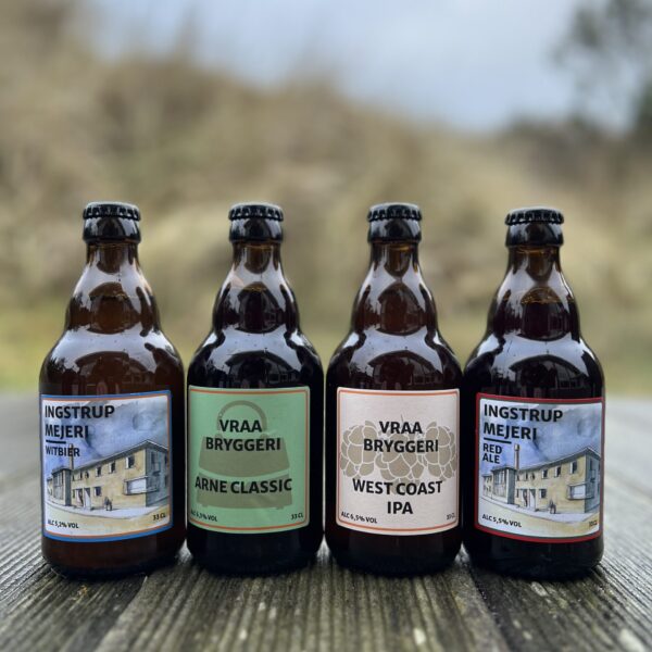 Øl gavekasse 2 - Vrå Bryghus - Happyflower-dk-p