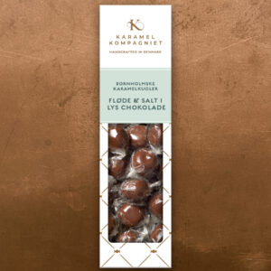 Chokoladekugler - Fløde salt lys chokolade - Karamel Kompagniet - Happyflower-dk