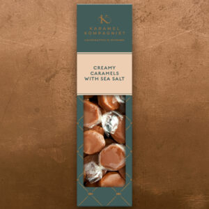 Creamy caramels with sea salt