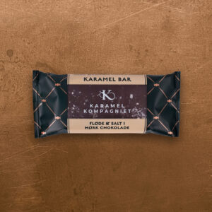 Karamel bar - Salt og mørk chokolade - Karamel Kompagniet - Happyflower-dk