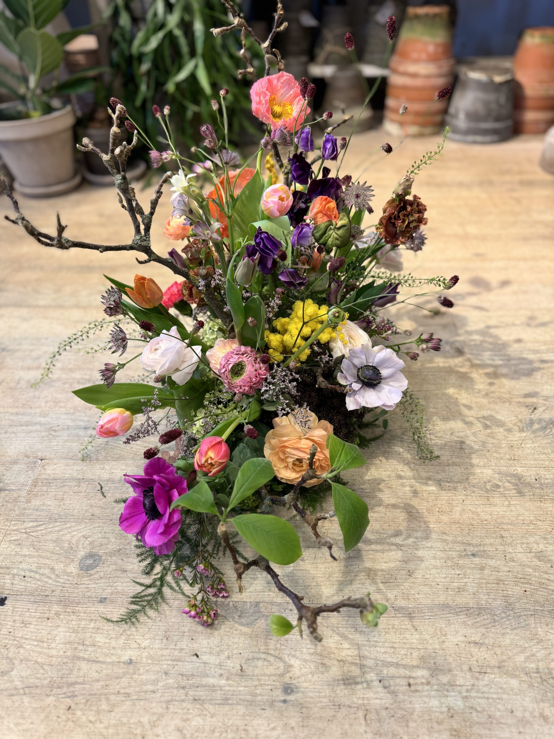 Blomsterdekoration vild - Happyflower-dk