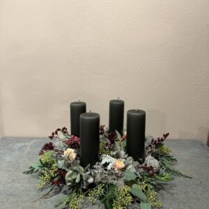 Adventskrans Green Soil bloklys - Ester & Erik - Happyflower-dk.jpeg